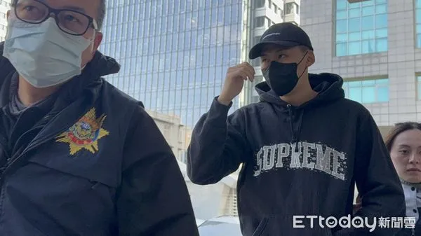 ▲▼             裕隆籃球隊爆發涉賭案，球員邱忠博也被傳喚到案說明。（圖／記者邱中岳攝）