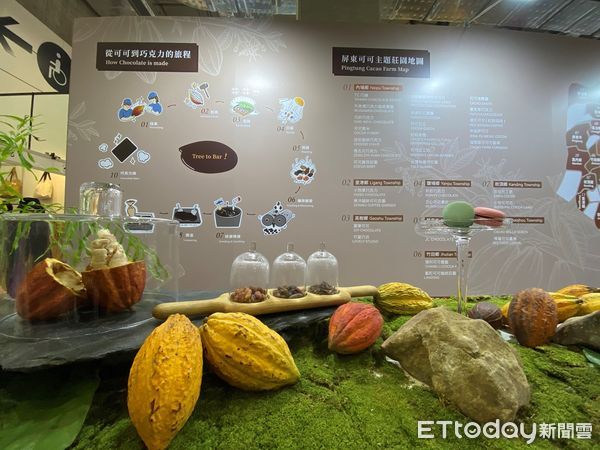 ▲「台灣巧克力節 in Pingtung」11月17日至20日於台灣國際咖啡展的可可專區進行快閃活動             。（圖／屏東縣政府提供）