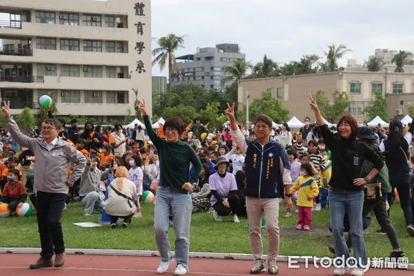 ▲台東縣政府18日舉辦幼兒親子運動會。（圖／記者楊漢聲翻攝）