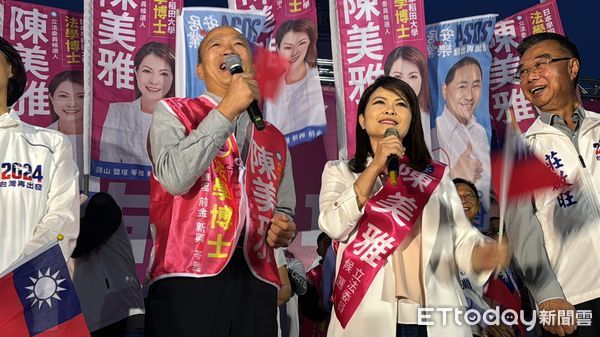 ▲▼列藍不分區首位！韓國瑜南下輔選陳美雅　高喊「做不偷不搶立委」。（圖／記者吳世龍攝）