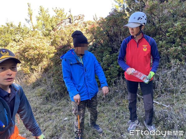 ▲▼       女登山客喀西帕南山失聯，今幸運平安獲救    。（圖／記者王兆麟翻攝）