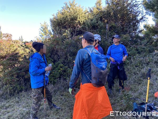 ▲▼       女登山客喀西帕南山失聯，今幸運平安獲救    。（圖／記者王兆麟翻攝）