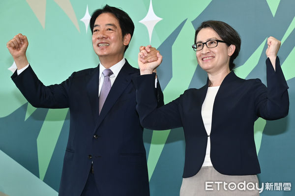 ▲▼民進黨總統參選人賴清德今日公布副手人選由駐美代表蕭美琴出任。（圖／記者李毓康攝）