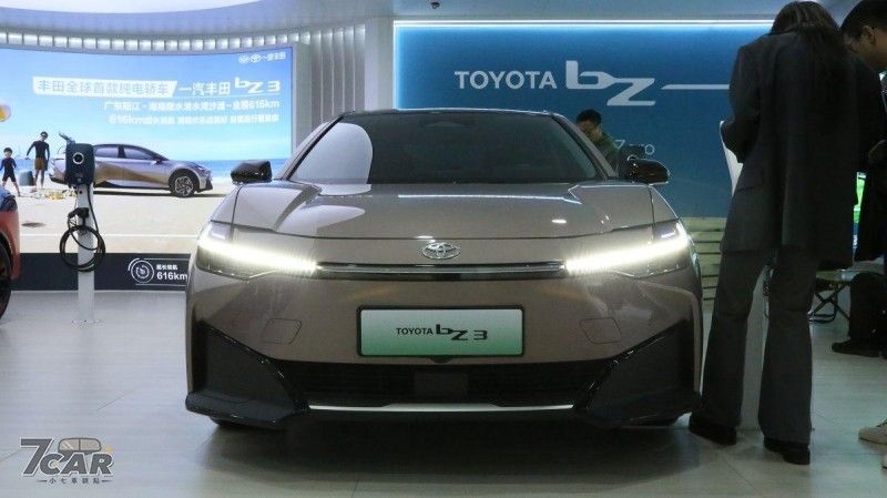 2023 廣州車展：Toyota bZ3 實拍