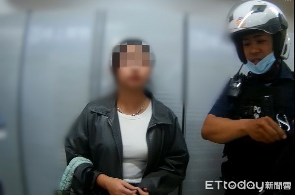 ▲陳姓女大生遭網路愛情詐騙，警方前往勸阻。（圖／中壢警分局提供）