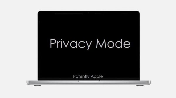 ▲蘋果新專利打造筆電螢幕結構，可避免窺視。（圖／Patently Apple）