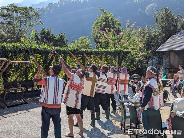 ▲南投縣濁水溪線布農族獵人協會日前舉辦「獵人證授證儀式」。（圖／林業保育署南投分署提供）