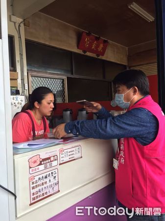 ▲南投縣衛生局針對美食外送平台及輕食食品進行稽查。（圖／南投縣衛生局提供）