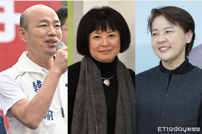 3張圖看藍綠白不分區立委名單！　韓國瑜、林月琴、黃珊珊名列第一 | ET