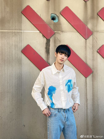 ▲吳迪飛有著帥氣外貌，今年卻鮮少拋頭露面。（圖／翻攝自微博／吳迪飛Jerron）