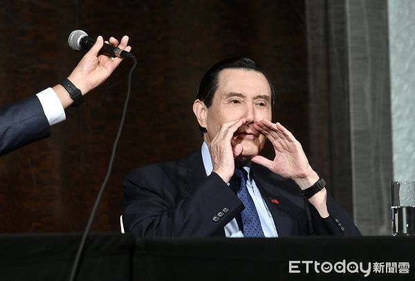 ▲▼ 藍白合會談現場，馬英九。（圖／記者李毓康攝）