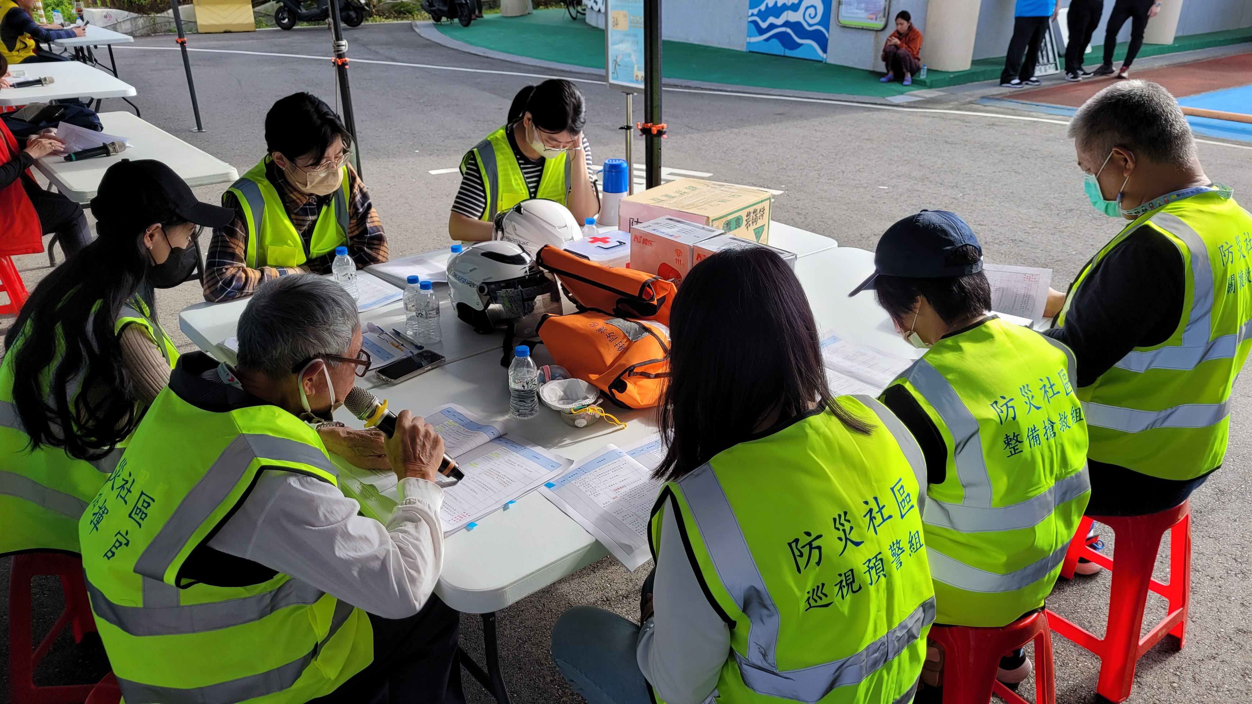 ▲新北金山核子事故演練 提升全民防災意識。（圖／新北市金山區公所提供）