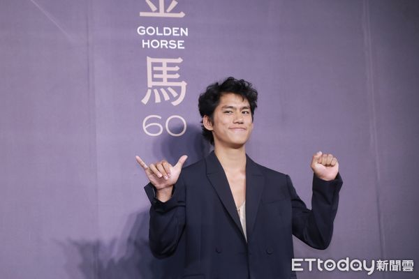 ▲▼2023金馬影展 閉幕片《愛情城事》媒體活動-朱軒洋。（圖／記者周宸亘攝）