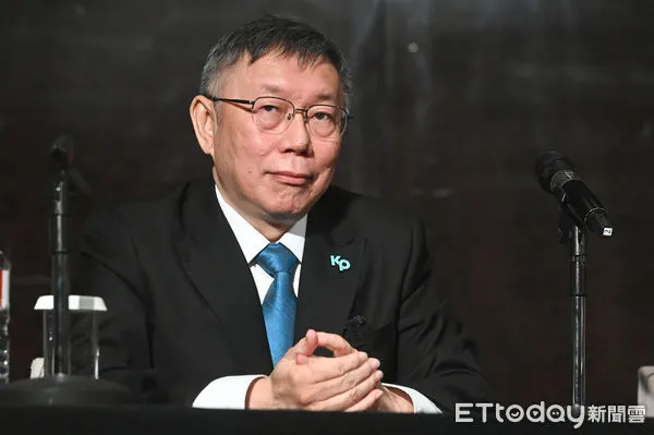 ▲▼藍白合君悅酒店會談現場，柯文哲。（圖／記者李毓康攝）