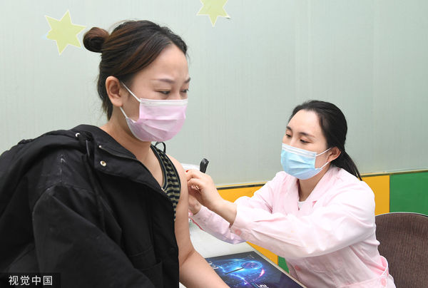 ▲重慶兒童醫院,流感疫苗。（圖／CFP）