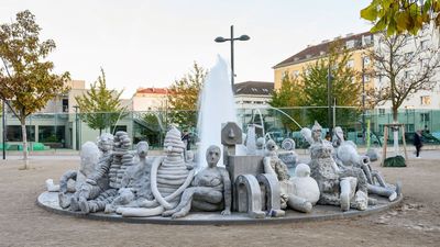 維也納斥資天價「建造紀念噴泉」　奇特設計網酸：5歲小孩做的