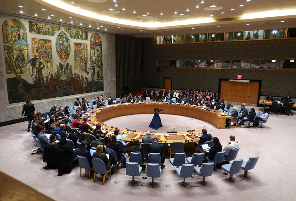 ▲聯合國安理會11月15日通過以巴問題2712號決議文。（圖／CFP）