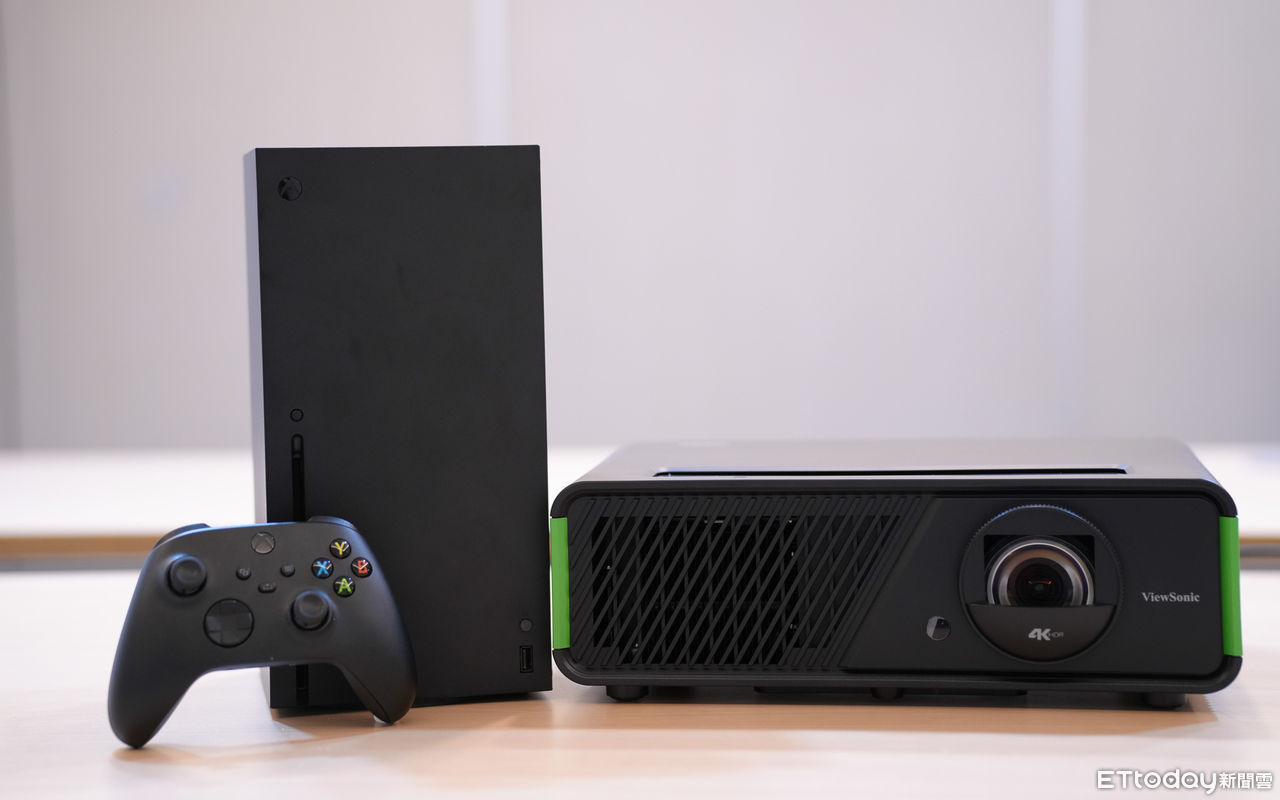▲▼ ViewSonic業界首款Xbox專用投影機　超高120Hz更新率玩遊戲更爽快。（圖／記者樓菀玲攝）