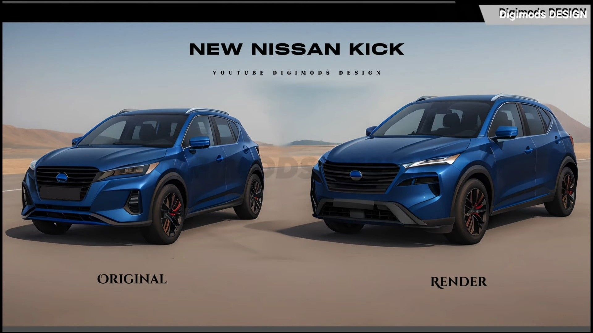 ▲正在國外路試的新一代Nissan Kicks，預計明年發表！（預想圖／翻攝自《Digimods DESIGN》、《Motor 1》）