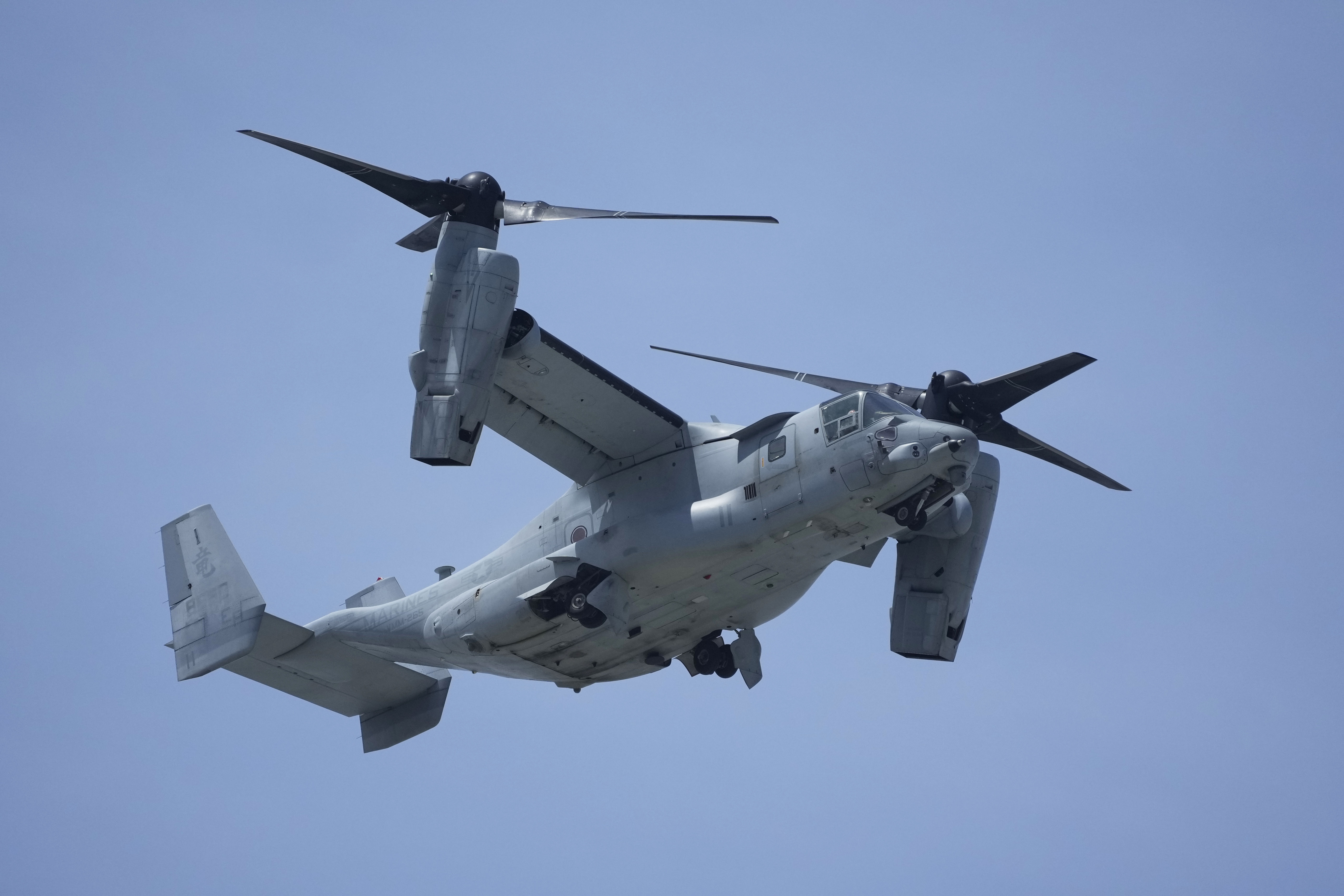 ▲▼美軍V-22魚鷹式直升機（V-22 Osprey）。（圖／達志影像／美聯社）