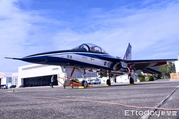 ▲▼ 「空軍教練機換訓成果展示」。勇鷹高教機。（圖／記者陳煥丞攝）