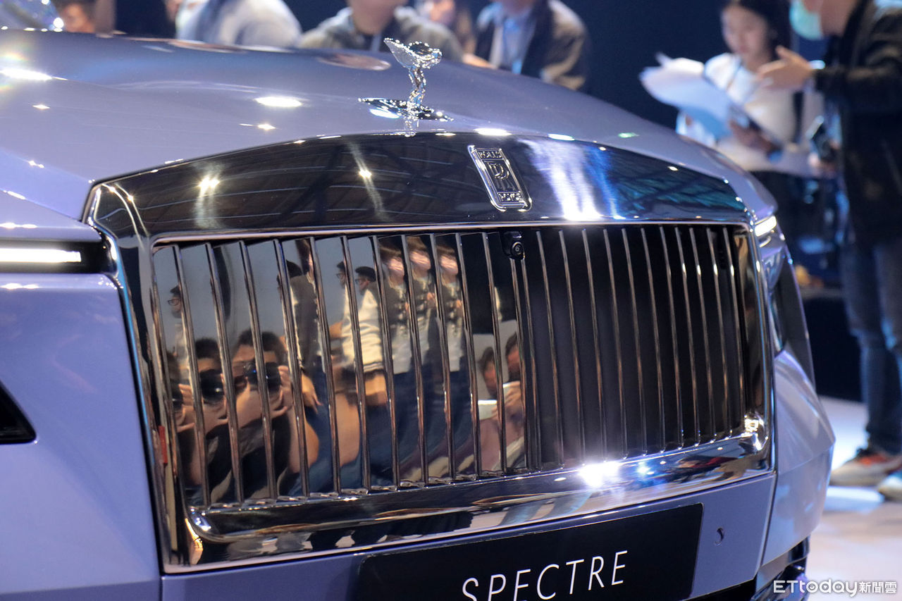 ▲2492.6萬！最貴電動車王「勞斯萊斯Spectre」抵台　已有富豪出手。（圖／記者張慶輝攝）