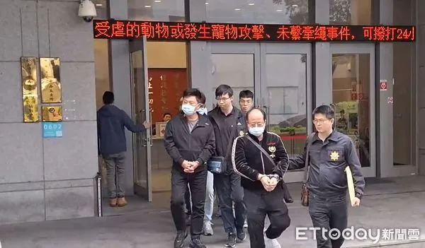 ▲▼刑事局接獲線報，有前徵信業經理，找來7人尾隨雙B拍偷情，製造假車禍取得名片勒索。（圖／記者邱中岳翻攝）