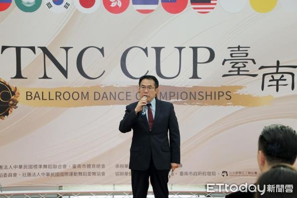 ▲「2023 TNC CUP 國際標準舞公開賽」首度於台南市舉辦，來自14國家的優秀舞者2日將在大台南會展中心競技和交流，邀請全國民眾前來共襄盛舉。（圖／記者林東良翻攝，下同）