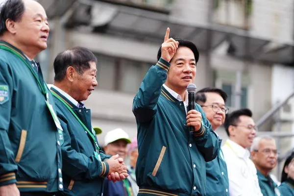 ▲▼民進黨主席暨總統候選人賴清德今（3）日出席「賴清德、吳秉叡聯合競選總部成立大會」。（圖／賴清德競選總部提供）