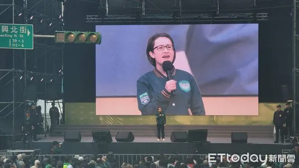 ▲▼賴清德全國台北市競選總部成立大會，蕭美琴致詞。（圖／記者呂佳賢攝）