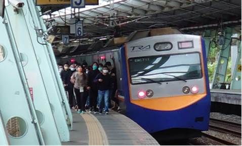 ▲▼台鐵汐科站上班通勤時段旅運量達4500人次。（圖／台鐵）