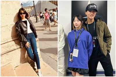吳尊13歲女兒Nei Nei「身高逼近170cm」！　網驚：越來越像爸爸