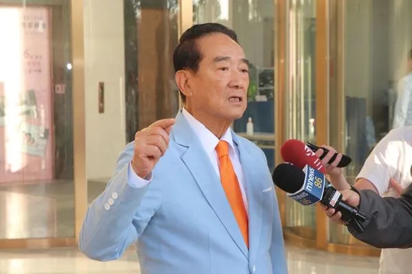 親民黨主席宋楚瑜。（親民黨提供）