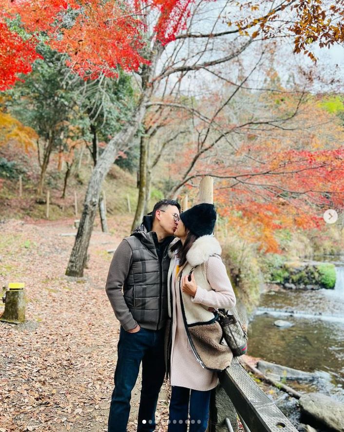▲賈永婕夫妻到日本玩。（圖／翻攝自Instagram／janet_chia_）
