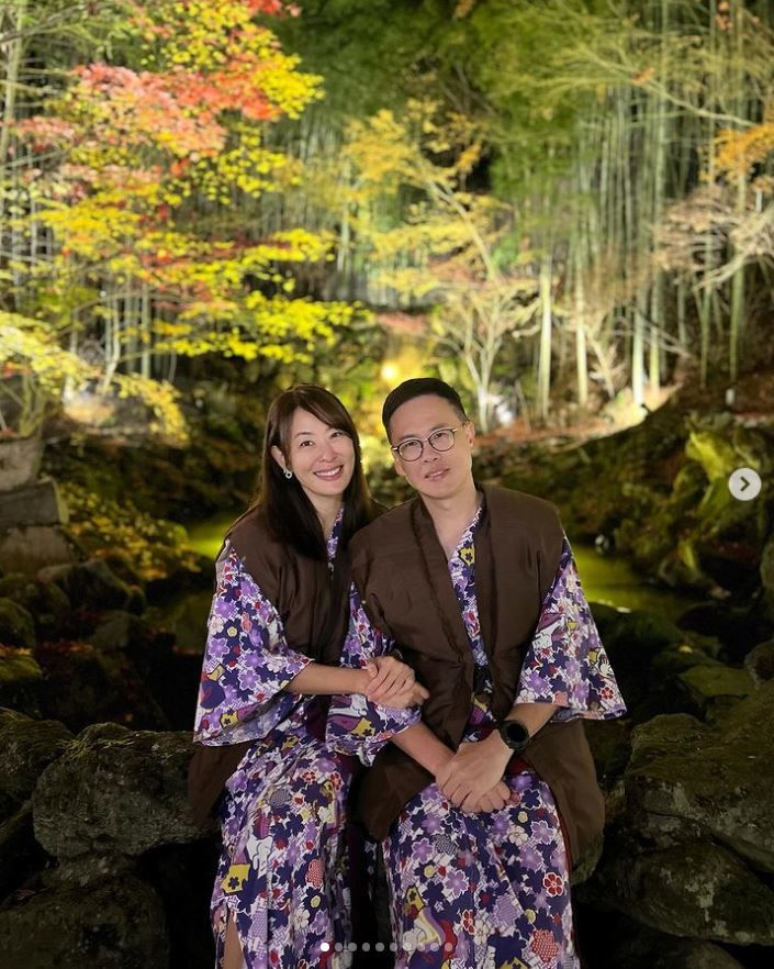 ▲賈永婕夫妻到日本玩。（圖／翻攝自Instagram／janet_chia_）