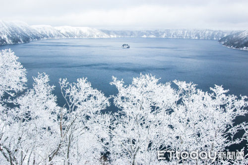 ▲北海道摩周湖雪景。（圖／華航提供）