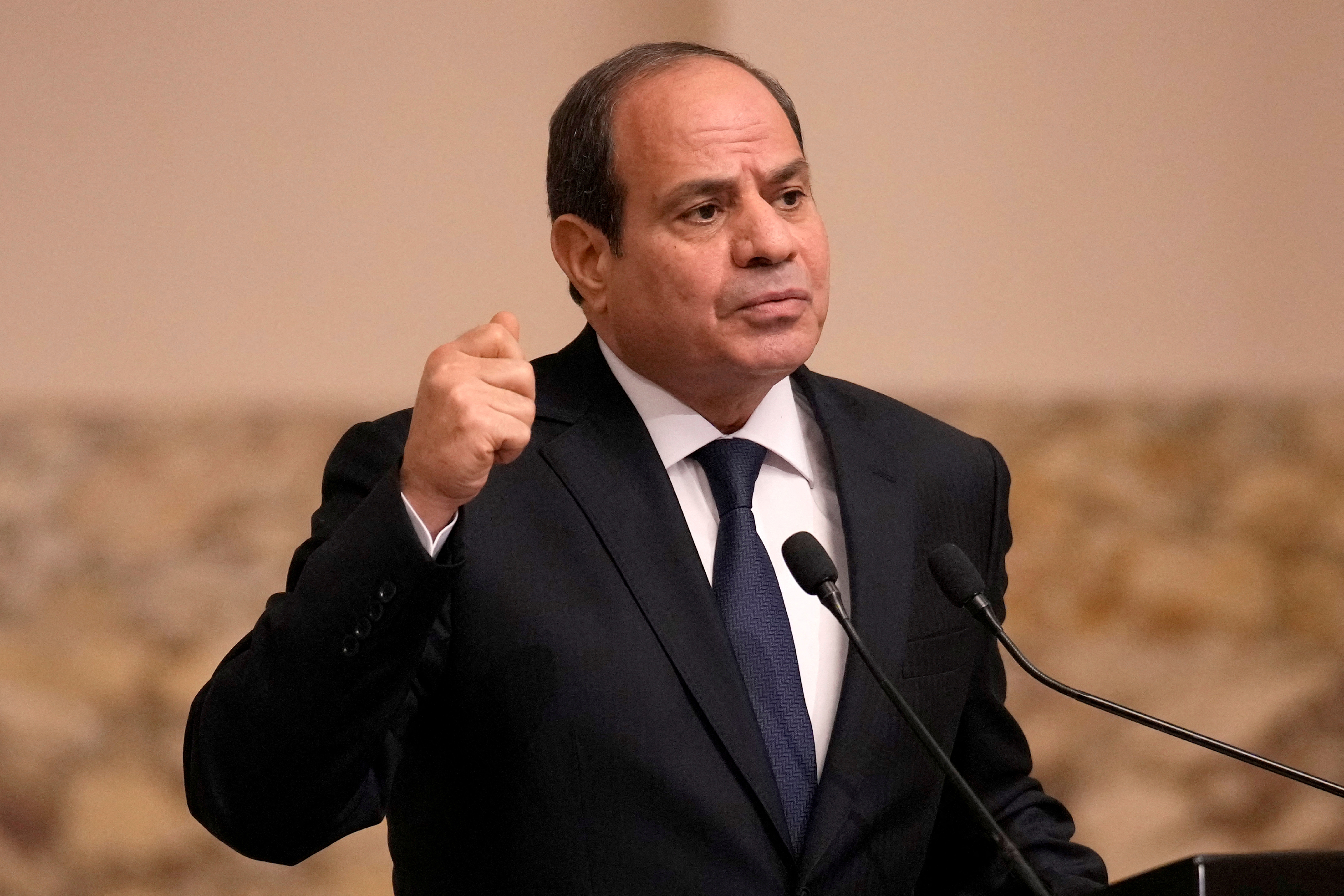 ▲▼  埃及總統塞西（Abdel Fattah al-Sisi）。（圖／路透）