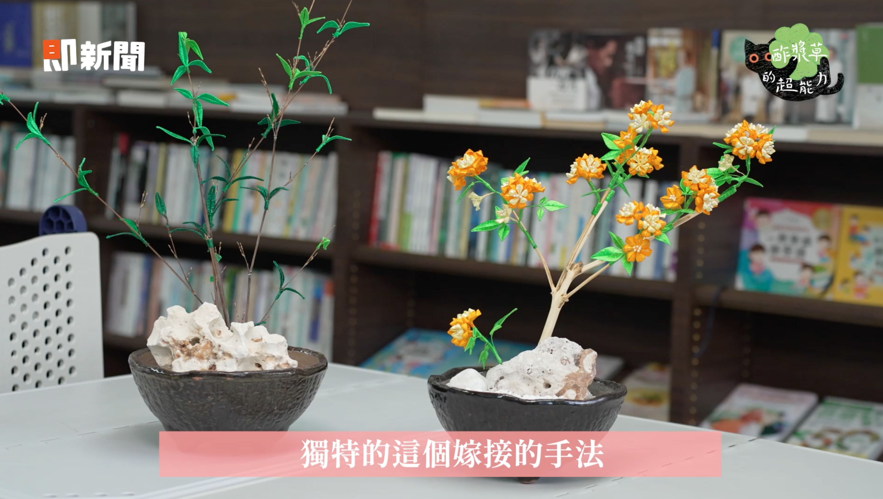 ▲▼纏花,工藝,即新聞,酢漿草的超能力,頂新和德文教基金會。（圖／取自影片）