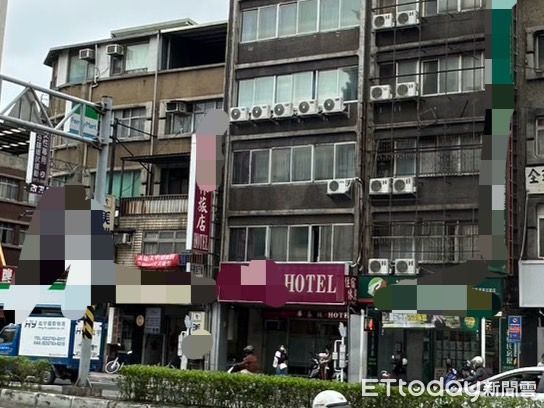 ▲▼ 一名男子不明原因陳屍旅店。（圖／記者戴上容翻攝）