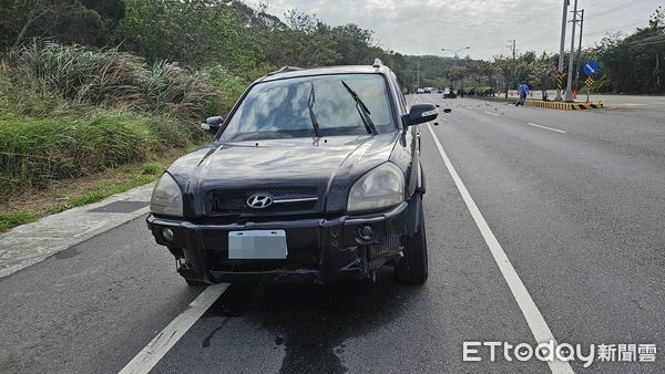 ▲▼        台1線雙載機車遭撞，20歲男女噴飛雙亡，機車幾乎粉碎解體     。（圖／記者蔡文淵翻攝）