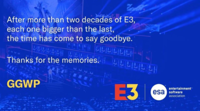 震驚！全球年度電玩盛事「E3展」宣布永久停辦：是時候說再見