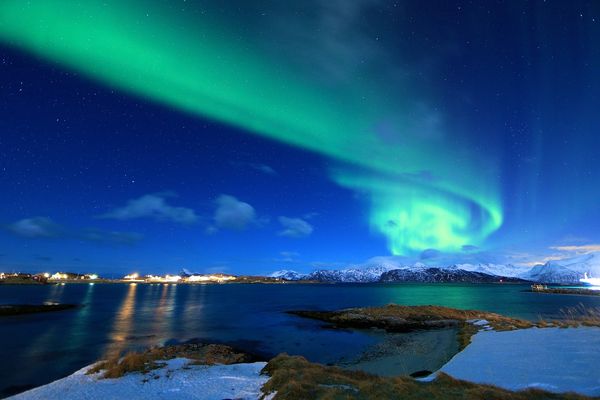▲▼特羅姆瑟極光，挪威極光。（圖／pixabay）