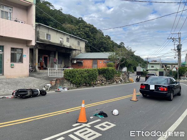 ▲▼ 泰山大科路死亡車禍            。（圖／記者戴上容翻攝）