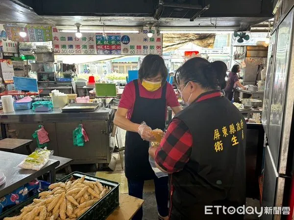 ▲屏東縣政府衛生局抽驗湯圓及火鍋料             。（圖／記者陳崑福翻攝）