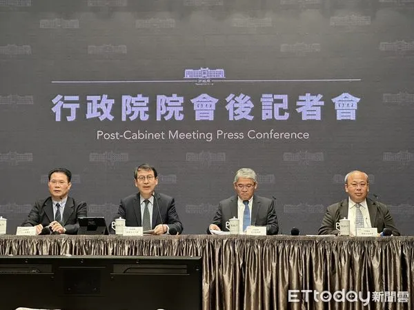 ▲▼行政院院會後記者會。（圖／記者陳家祥攝）