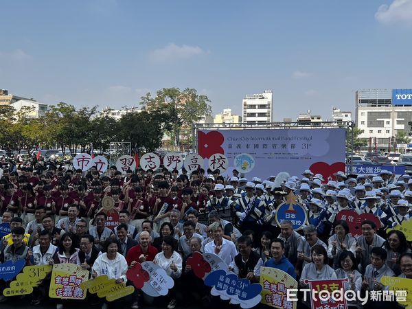 ▲▼  嘉義市管樂節首次封街造勢   。（圖／記者翁伊森攝）