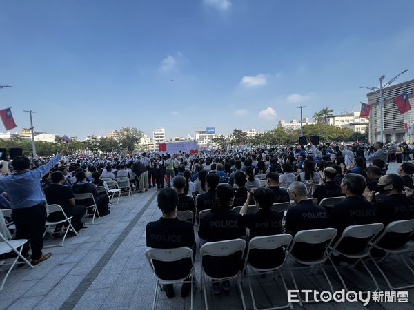 ▲▼  嘉義市管樂節首次封街造勢   。（圖／記者翁伊森攝）