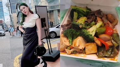 丹妮婊姐美國機場買便當　4菜1主餐「結帳近千元」嚇傻：無法外食