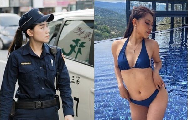 ▲▼豐原警與國際選美小姐李芷儀合作宣導防詐。（圖／翻攝自李芷儀IG）