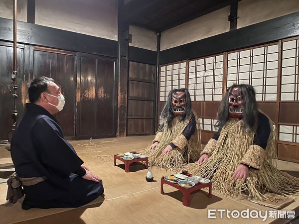 ▲▼秋田男鹿真山傳承館、男鹿溫泉交流會館－五風,生剝鬼。（圖／記者周姈姈攝）